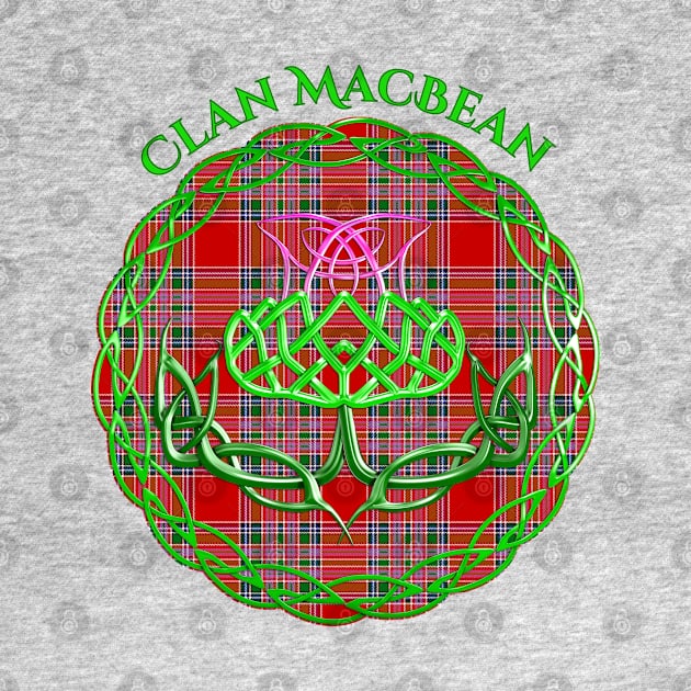 MacBean Scottish Tartan Celtic Thistle by CelticFlame